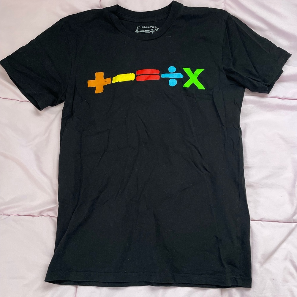 Ed Sheeran Mathematics Official Tour T-Shirt